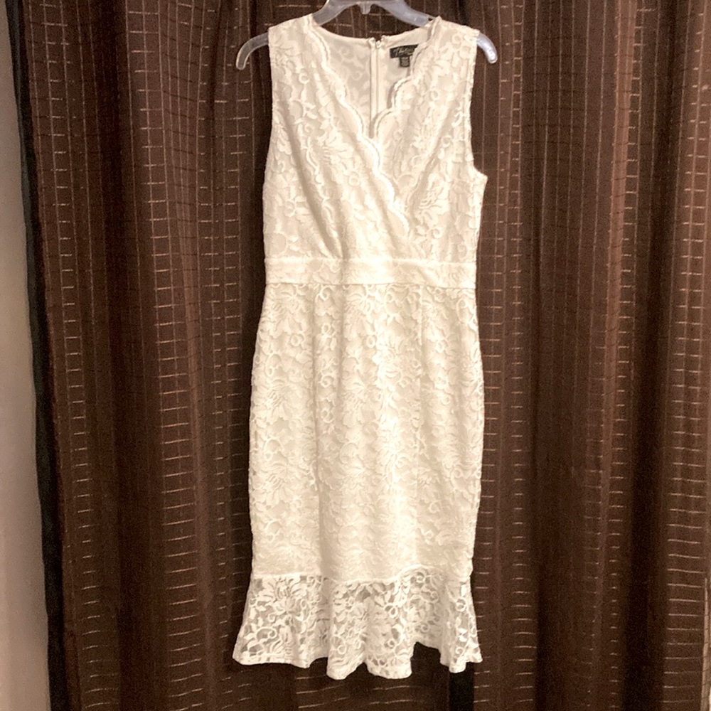 Beautiful white lace dress